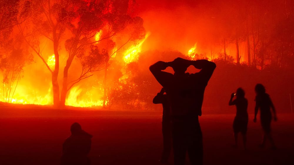 Faire face aux catastrophes naturelles liées au réchauffement climatique.