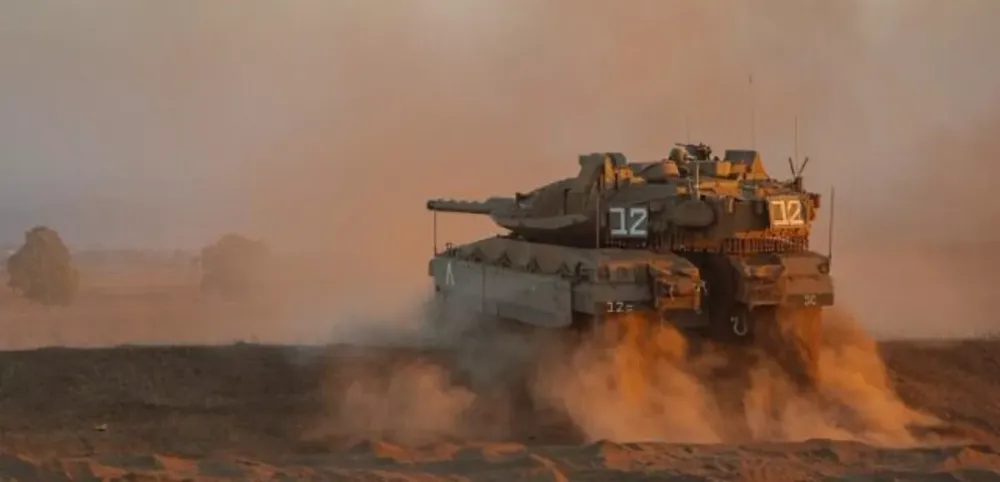 Le nouveau char de combat principal de Tsahal, le Merkava Barak.