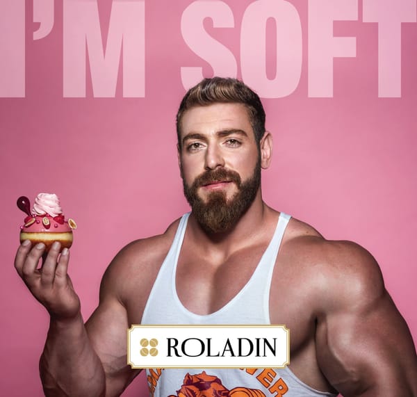 Roladin, avec ses pubs, tente d’attirer les gays de Tel-Aviv. Hannoucah et ses légendaires beignets (sufganiyots) !