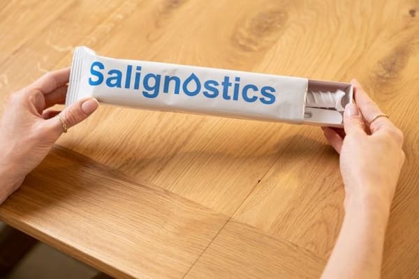Salignostics, une start-up médicale israélienne. Test de grossesse salivaire.