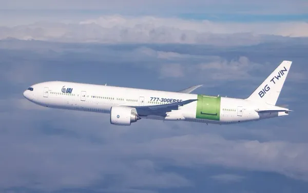 IAI assure pour la première fois la conversion d’un Boeing 777 cargo.