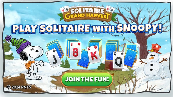 C’Israël : le jeu de solitaire Grand Harvest va mettre en scène Snoopy en 2025 !