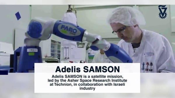 Le Technion retourne aujourd’hui dans l’espace.
