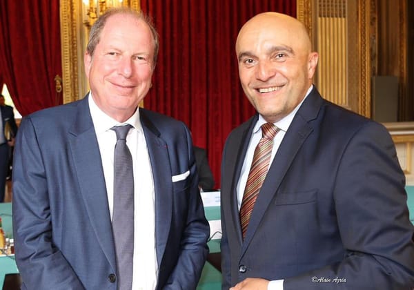 Rencontre officielle entre Frédéric Journès, Ambassadeur de France en Israël et la Chambre de Commerce Israël-France (Tel-Aviv).