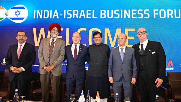 Renforcement des liens économiques bilatéraux à la suite du Forum des entreprises Inde-Israël.