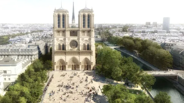 Maurice Levy et Publicis offre un mécénat de compétences pour la ré-ouverture de Notre-Dame de Paris.