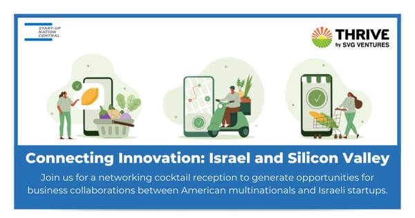 SVG Ventures (USA) et Start-Up Nation Central s’allient pour l’innovation dans le secteur agro-alimentaire.
