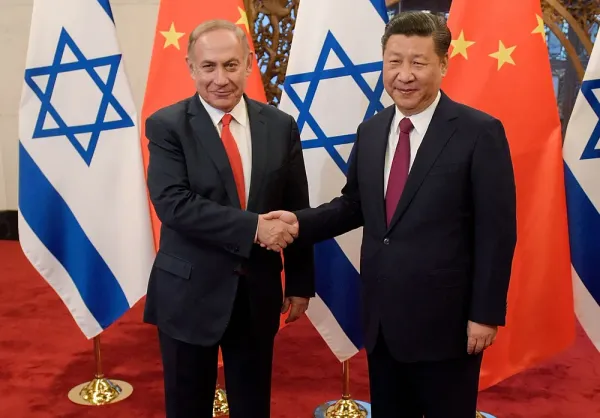 Bibi à Pékin. La Chine est l’un des partenaires économiques les plus proches d’Israël.