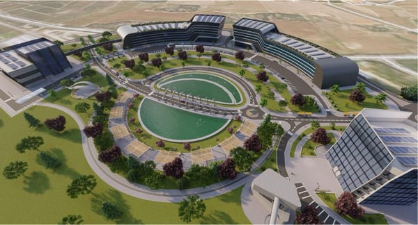 Un projet exceptionnel. Une usine de fabrication de puces électroniques de 70 000 mètres carrés à Ashkelon.