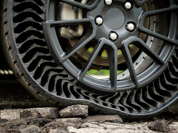Le pneu increvable de Michelin roulera un jour en Israël. En 2024?
