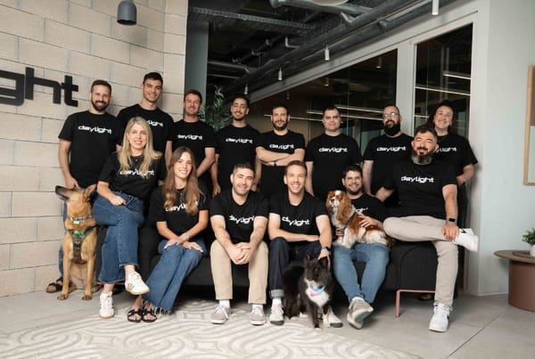 La Photo du Jour. L’équipe de la start-up israélienne Daylight Security, spécialisée dans la cybersécurité.